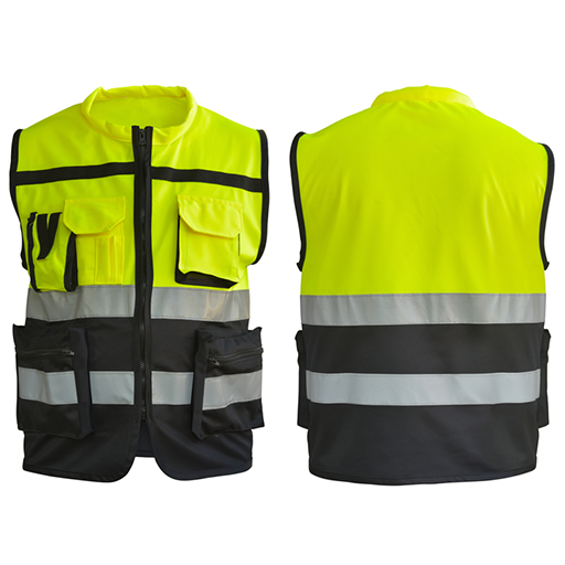 Custom made, certified occupational safety vest Image 7