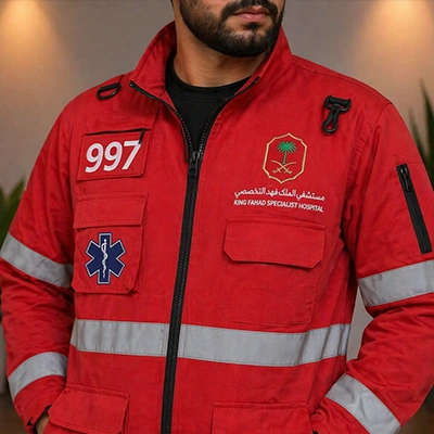 الزي الموحد للمسعفين بتصميم مخصص