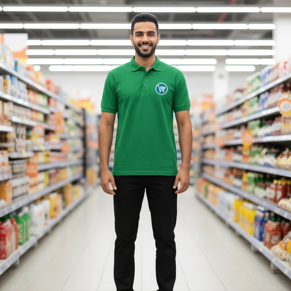 تصنيع وتفصيل يونيفورم موظفين السوبر ماركت